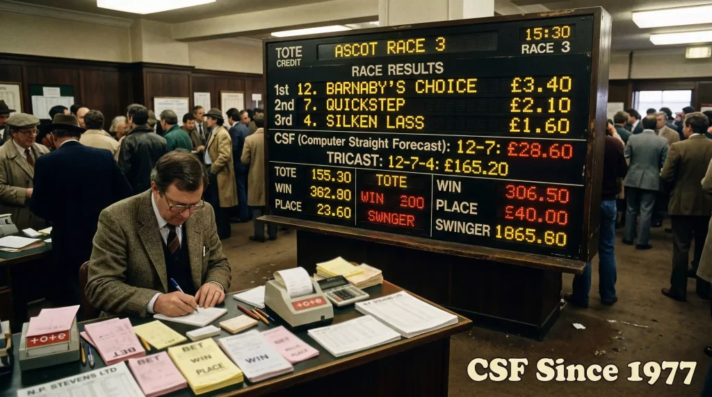 Computer Straight Forecast history 1977
